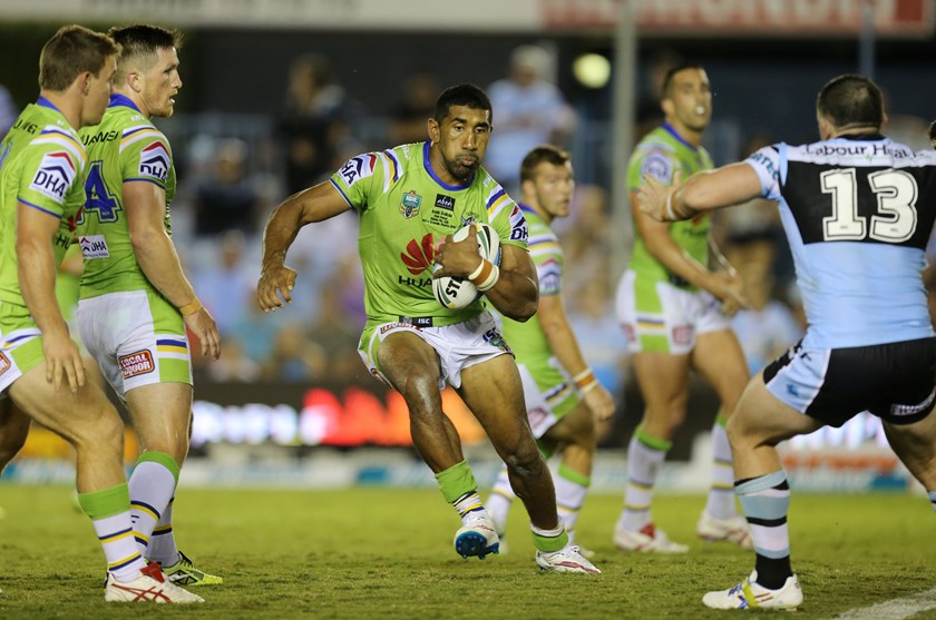 Soliola made his Raiders debut in Round 1, 2015 against the Cronulla Sharks