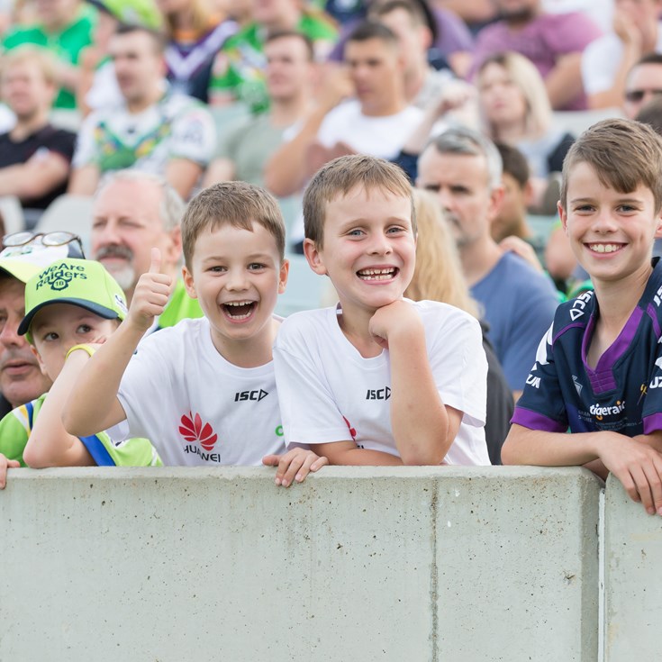 Around the grounds: Raiders v Storm