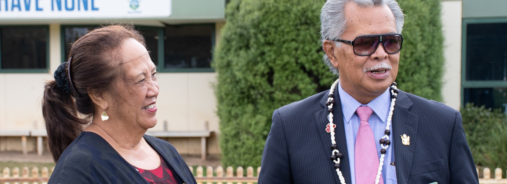Cook Islands Prime Minister Visits the Raiders