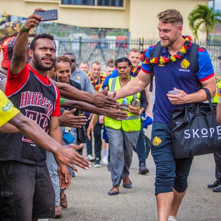 Whitehead blown away by PNG passion