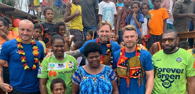 Lions pay emotional tribute to former teammate