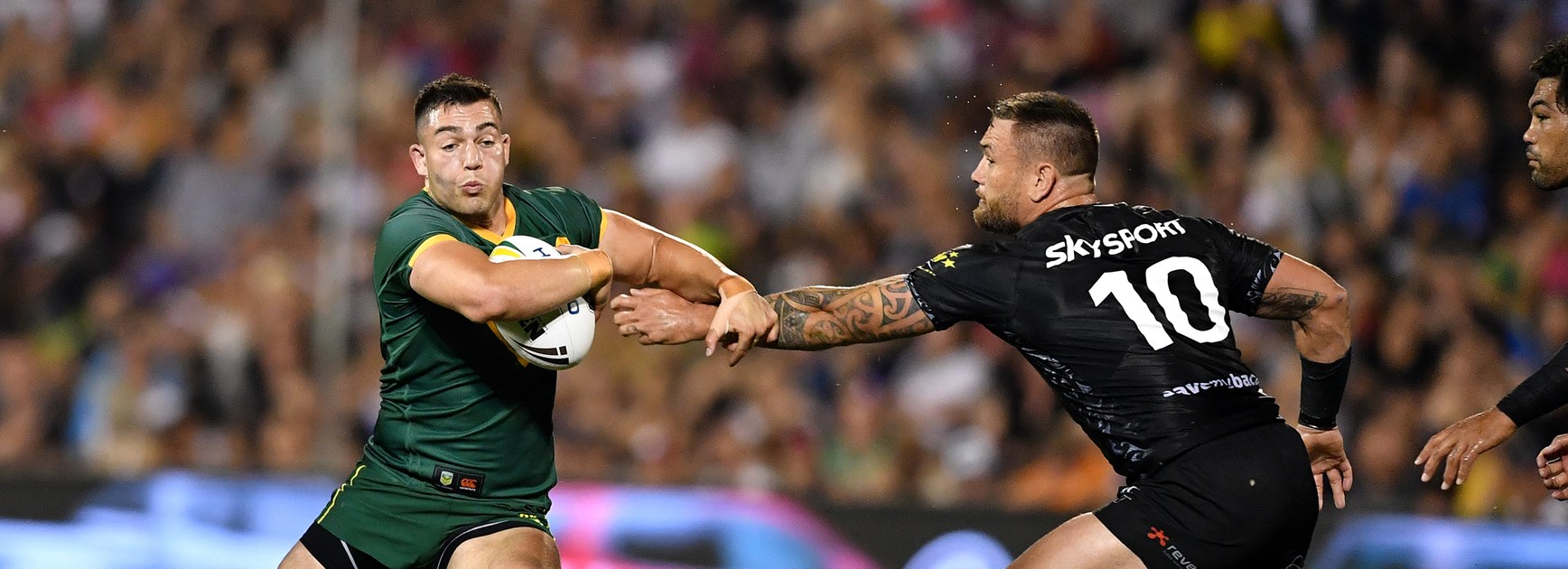 Cook sizzles as new-look Kangaroos romp to big win over Kiwis