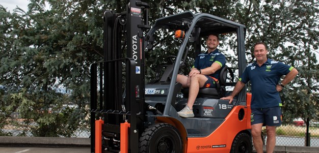 Raiders On-Field Jerseys to include Toyota Forklifts brand in season 2021