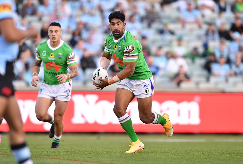 Soliola in action during the 2020 NRL Finals