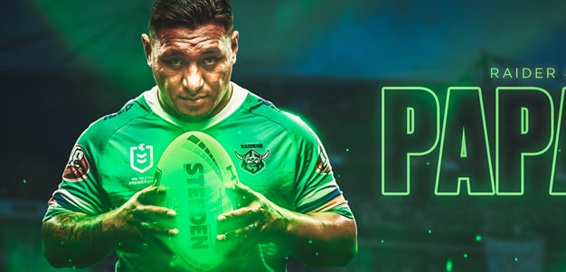 Josh Papalii extends his time in Green