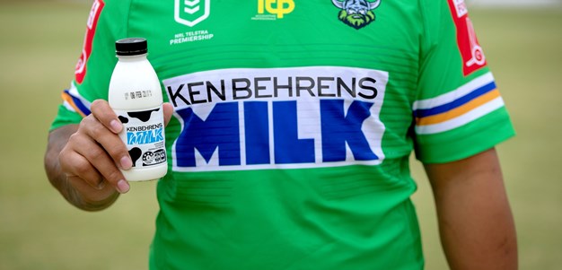 Ken Behrens Raiders and Ken Behrens Milk to support headspace Canberra