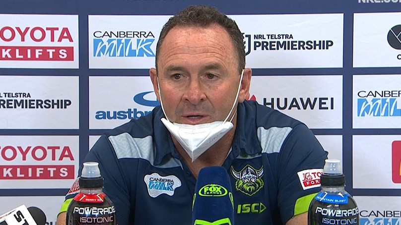 Press Conference: Raiders v Warriors