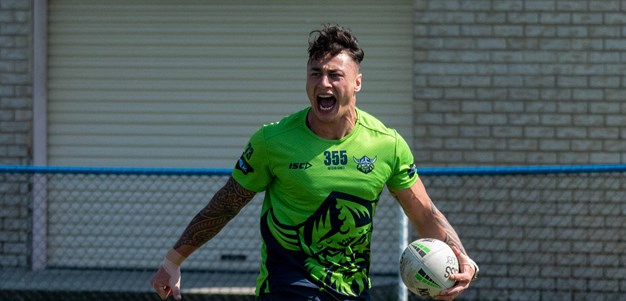 Gallery: Raiders final training run before Roosters match