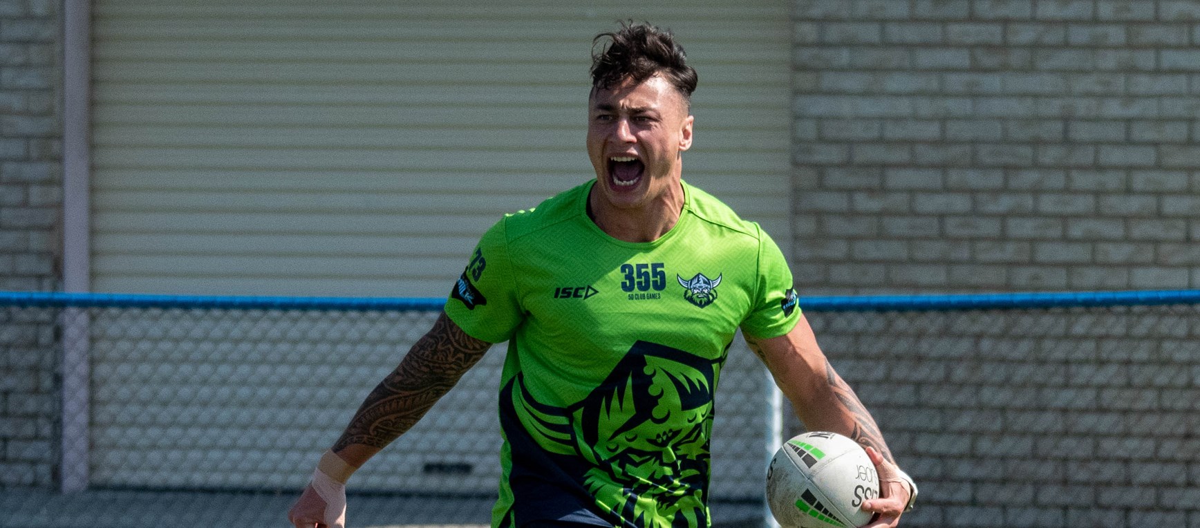Gallery: Raiders final training run before Roosters match