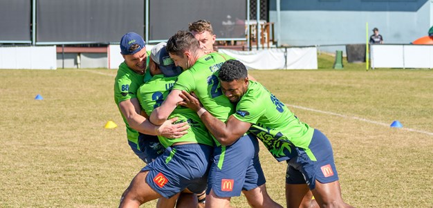 Gallery: Raiders finalise Knights preparations