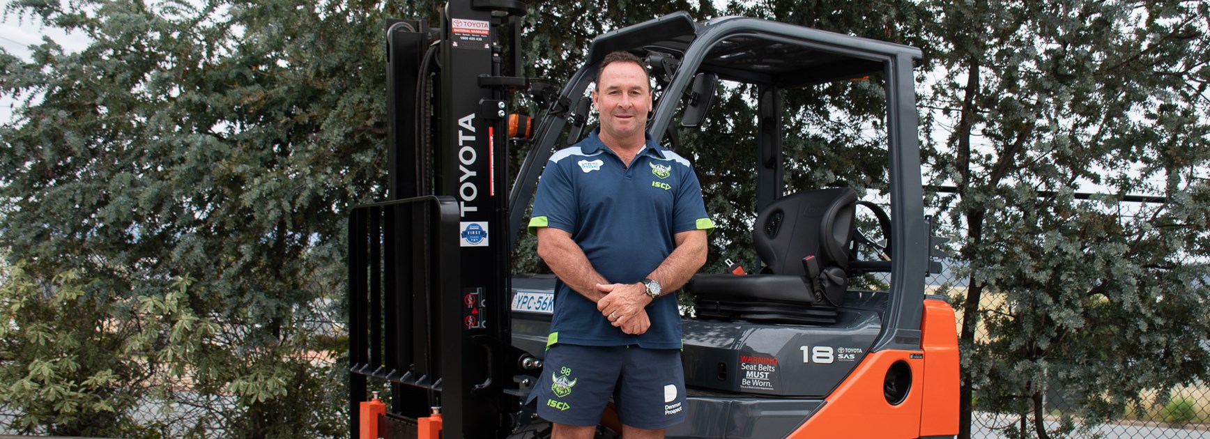 Toyota Forklifts to lift the Raiders to new heights in 2022 and beyond