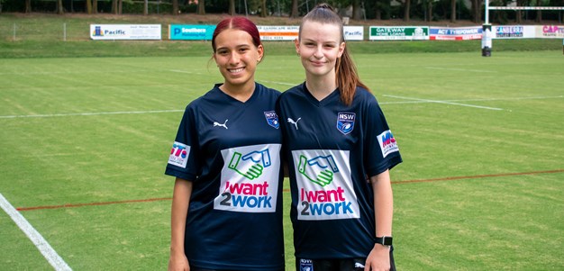 Hall & Donaldson first female Canberra refs to officiate rep game