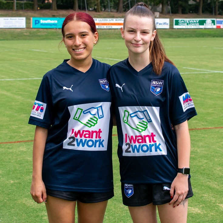 Hall & Donaldson first female Canberra refs to officiate rep game